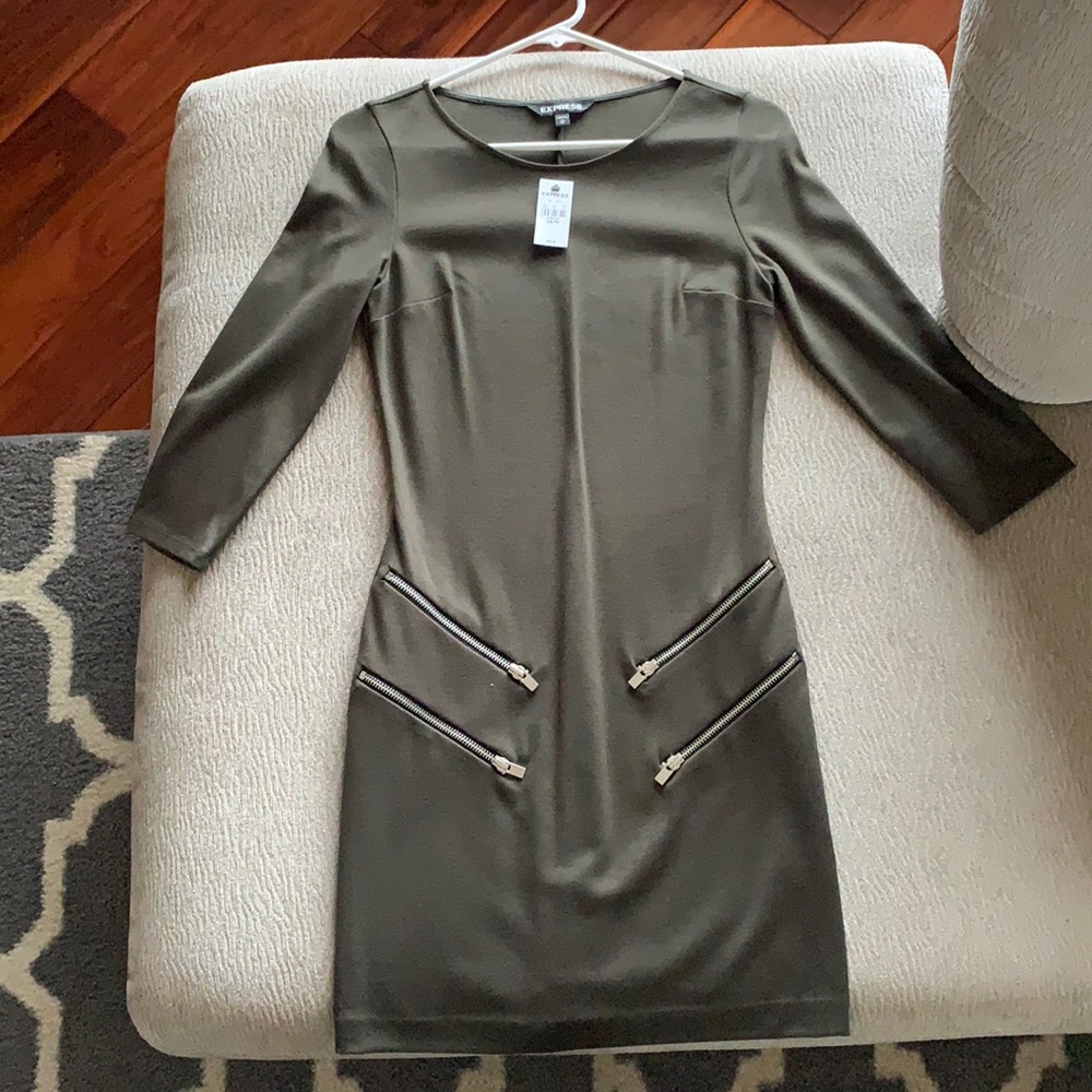 Long sleeve brand new with tags Express dress